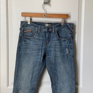 Free people distressed jean